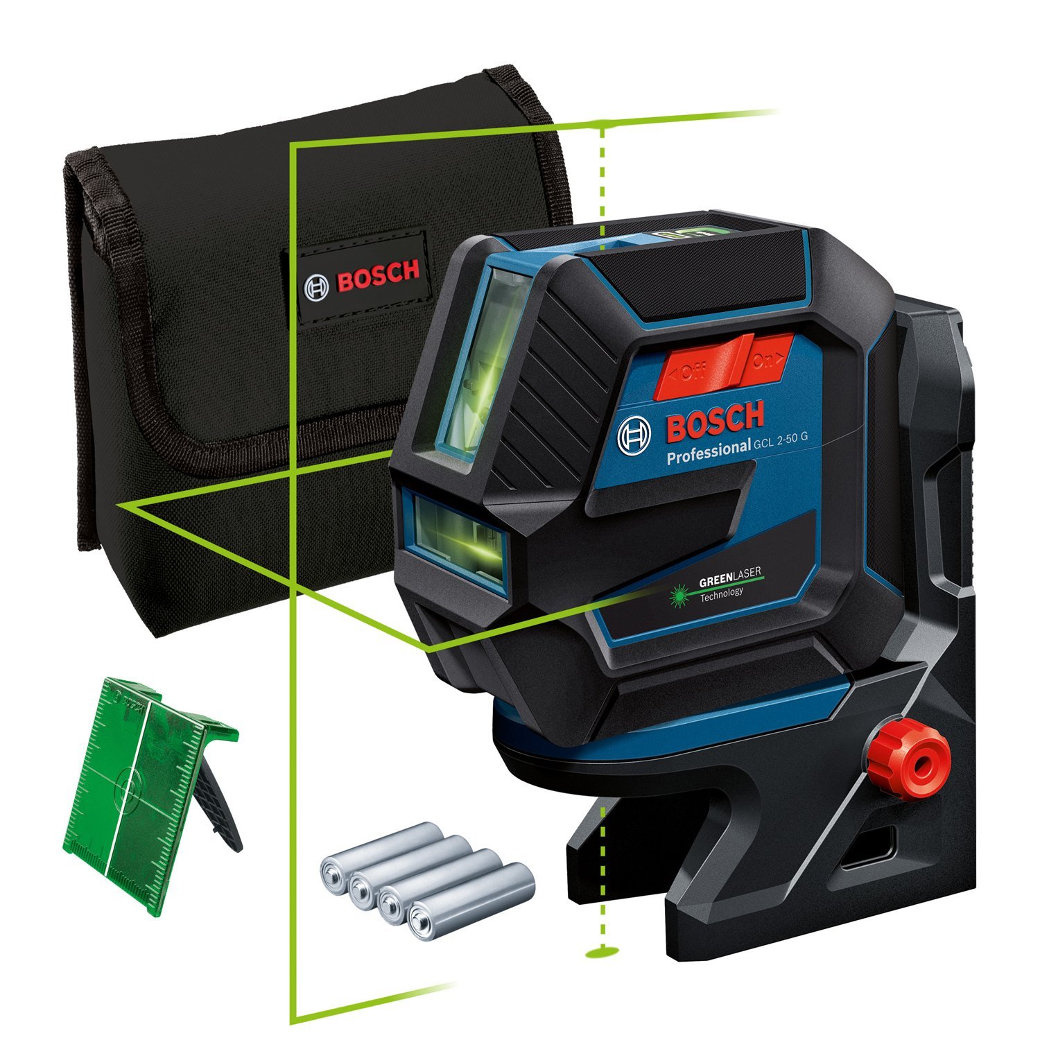 Bosch GCL 2-50 G + RM10 Çizgi Lazeri