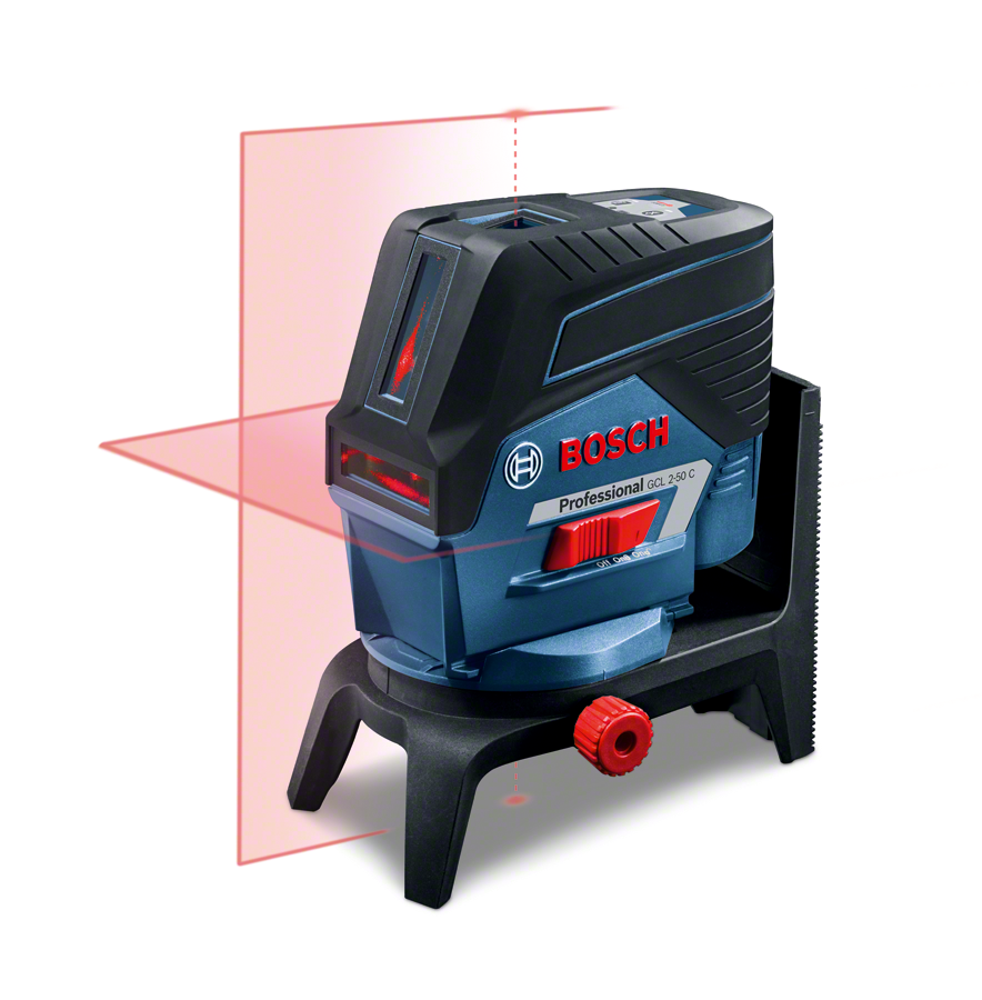 Bosch GCL 2-50 C +RM2 + BT150 Cross and Point Laser