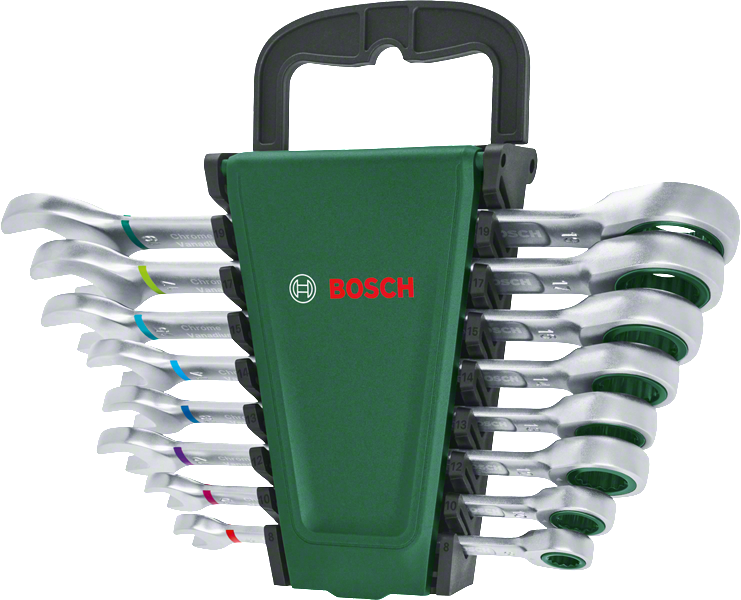 Ratchet Combination Wrench Set 8 Pieces