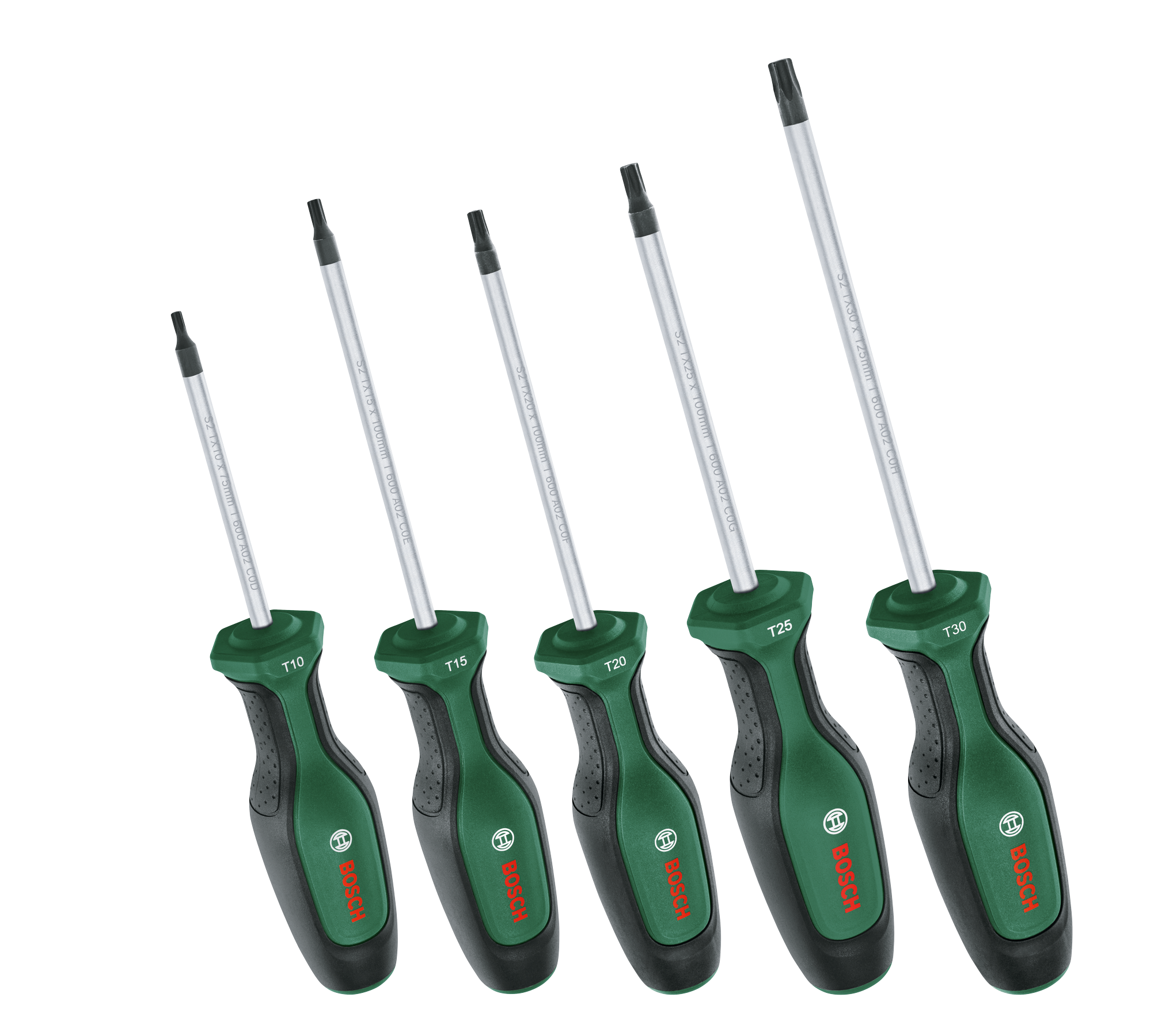 Bosch Torx Screwdriver Set 5 Pieces