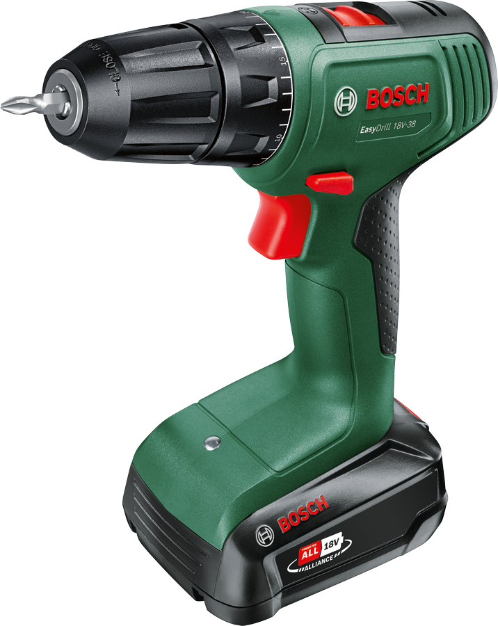 Bosch EasyDrill 18V-38 (1x 2.0Ah) Cordless Drill/Driver