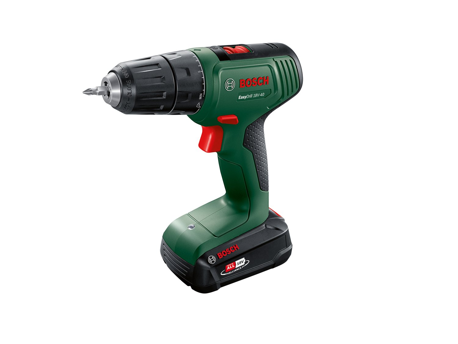 Bosch EasyDrill 18V-40 (Tek Akü, 2,0 Ah)