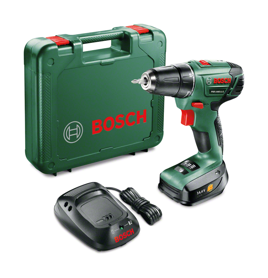 Bosch PSR 1440 LI-2 Cordless Screwdriver - Single Battery