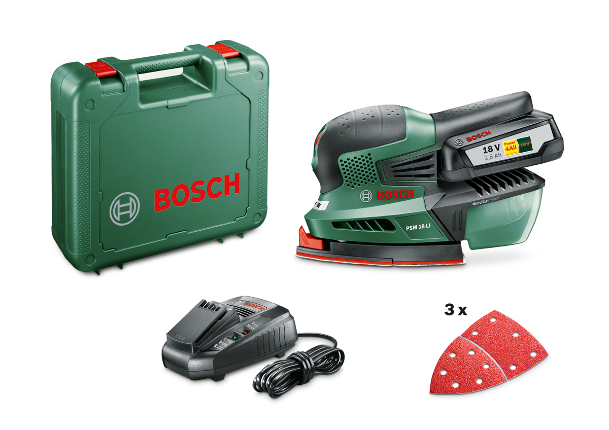 Bosch PSM 18 LI Lithium-Ion Cordless Multi-Purpose Sander