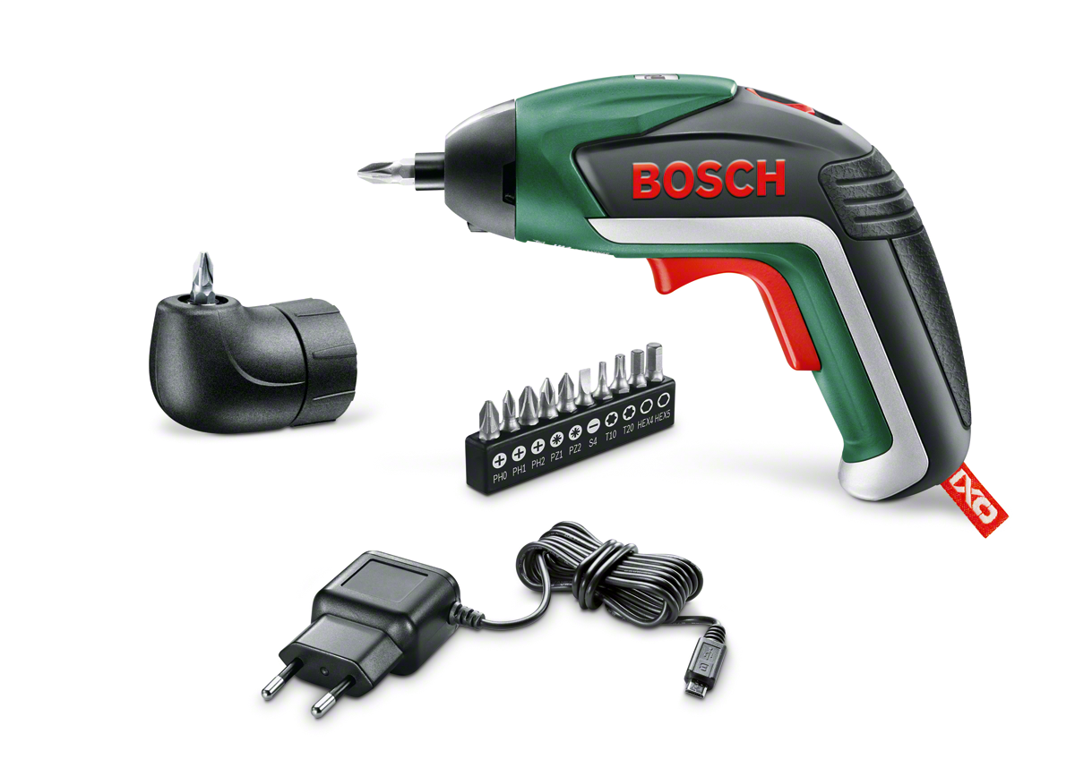 Bosch IXO Cordless Screwdriver + Corner Adapter