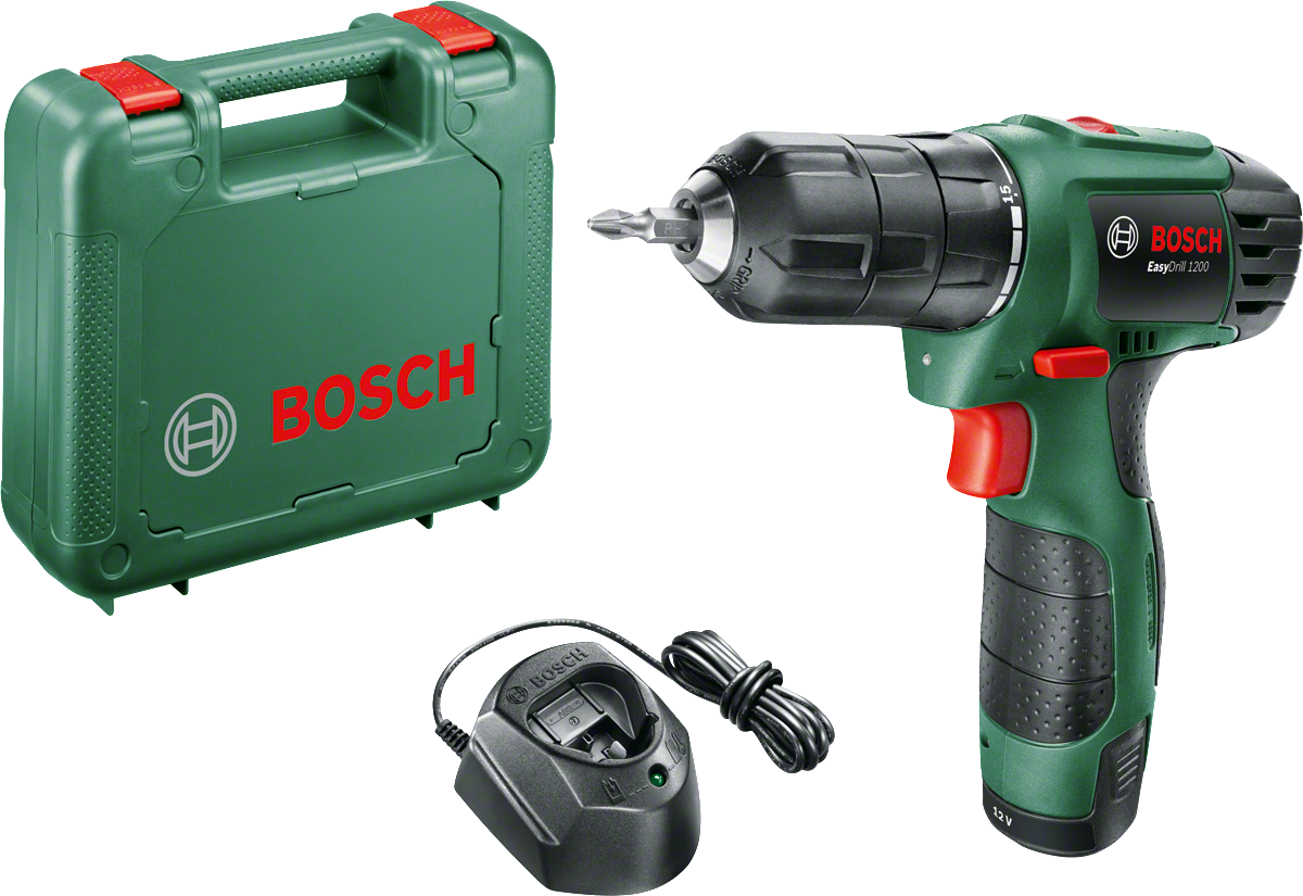 Bosch Easy Drill 1200 Tek Akülü Delme Vidalama Makinesi (1 x 1,5 Ah)