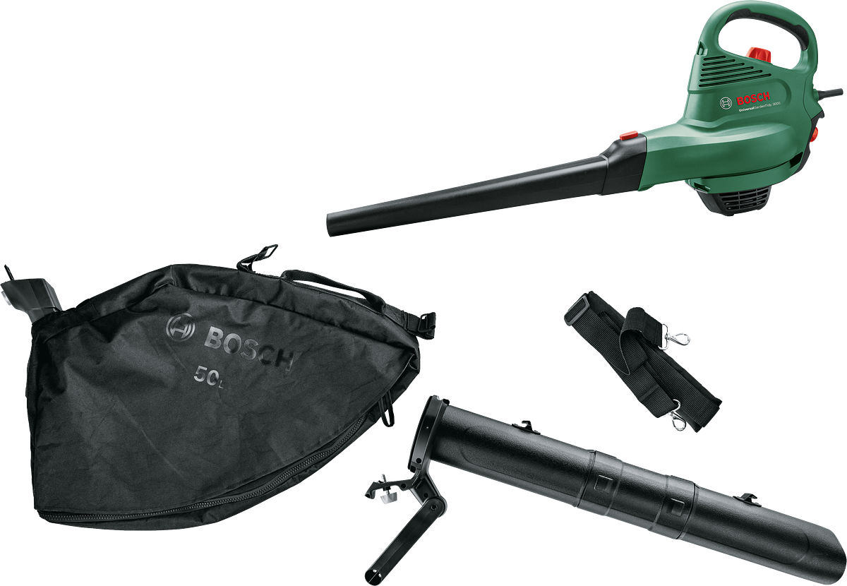 Bosch Universal GardenTidy 3000 Leaf Collector-Blower