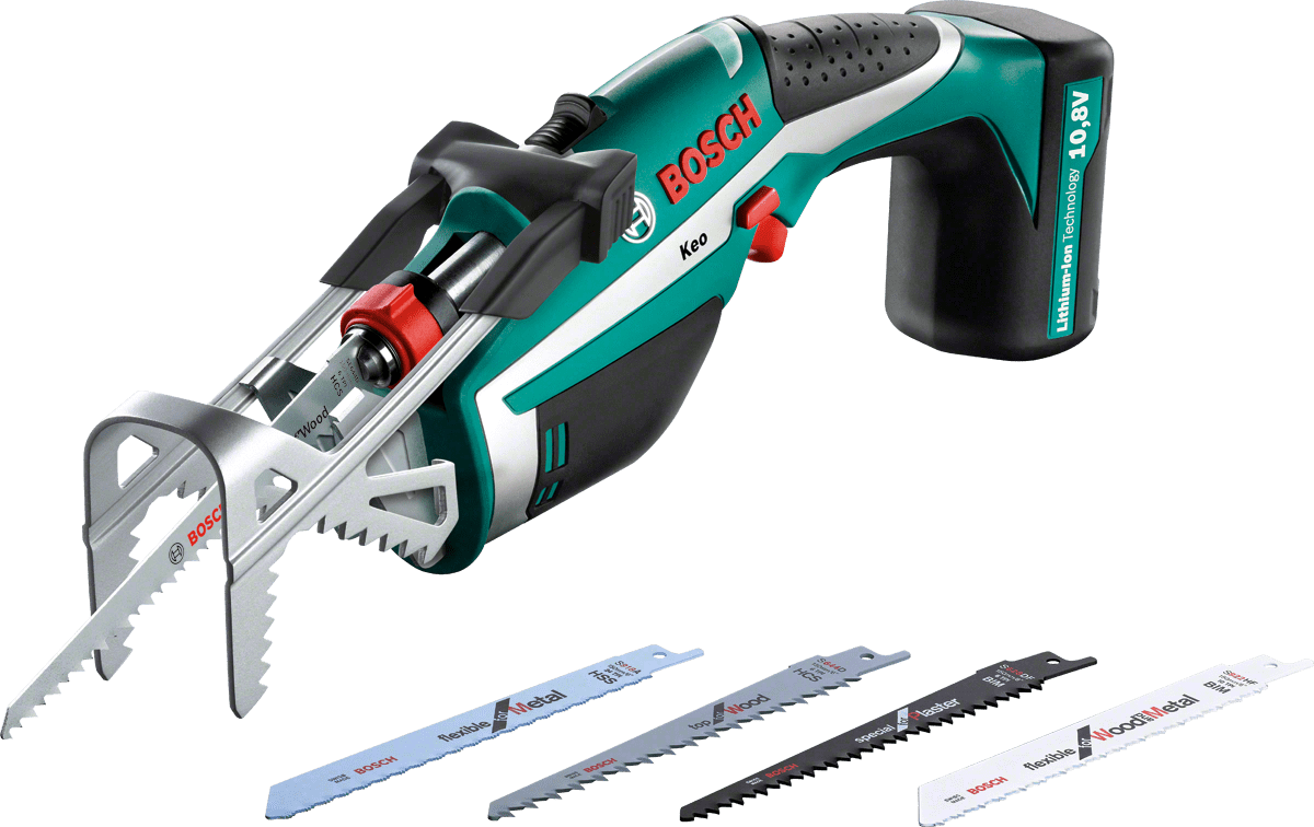 Bosch KEO Cordless Garden Saw + Garden Gloves