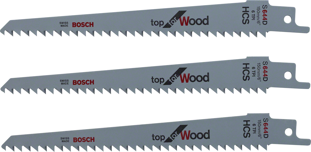 Bosch KEO 3-piece wooden knife set