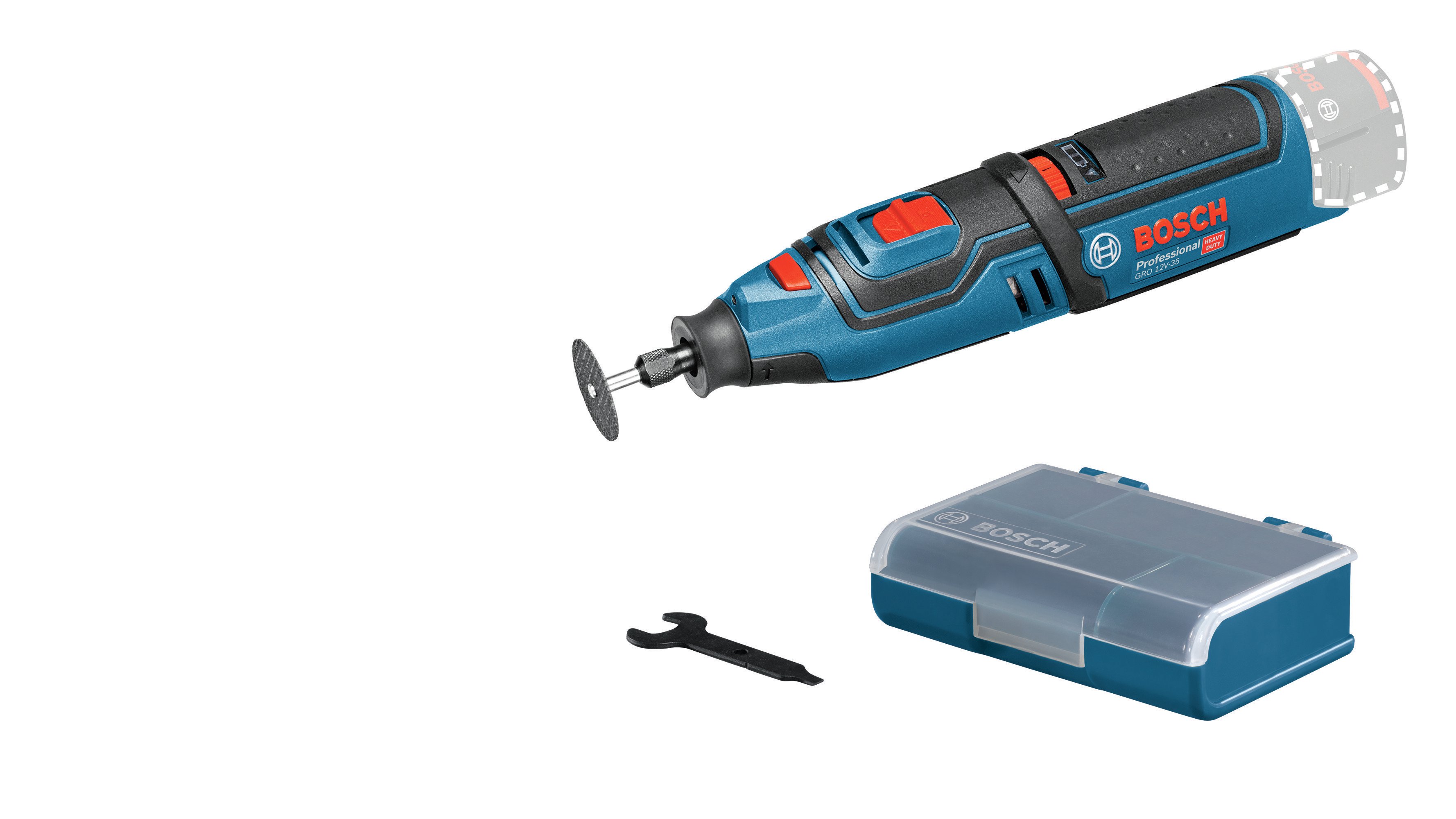 Bosch Professional GRO 12V-35 (Solo) Cordless Handheld Motor