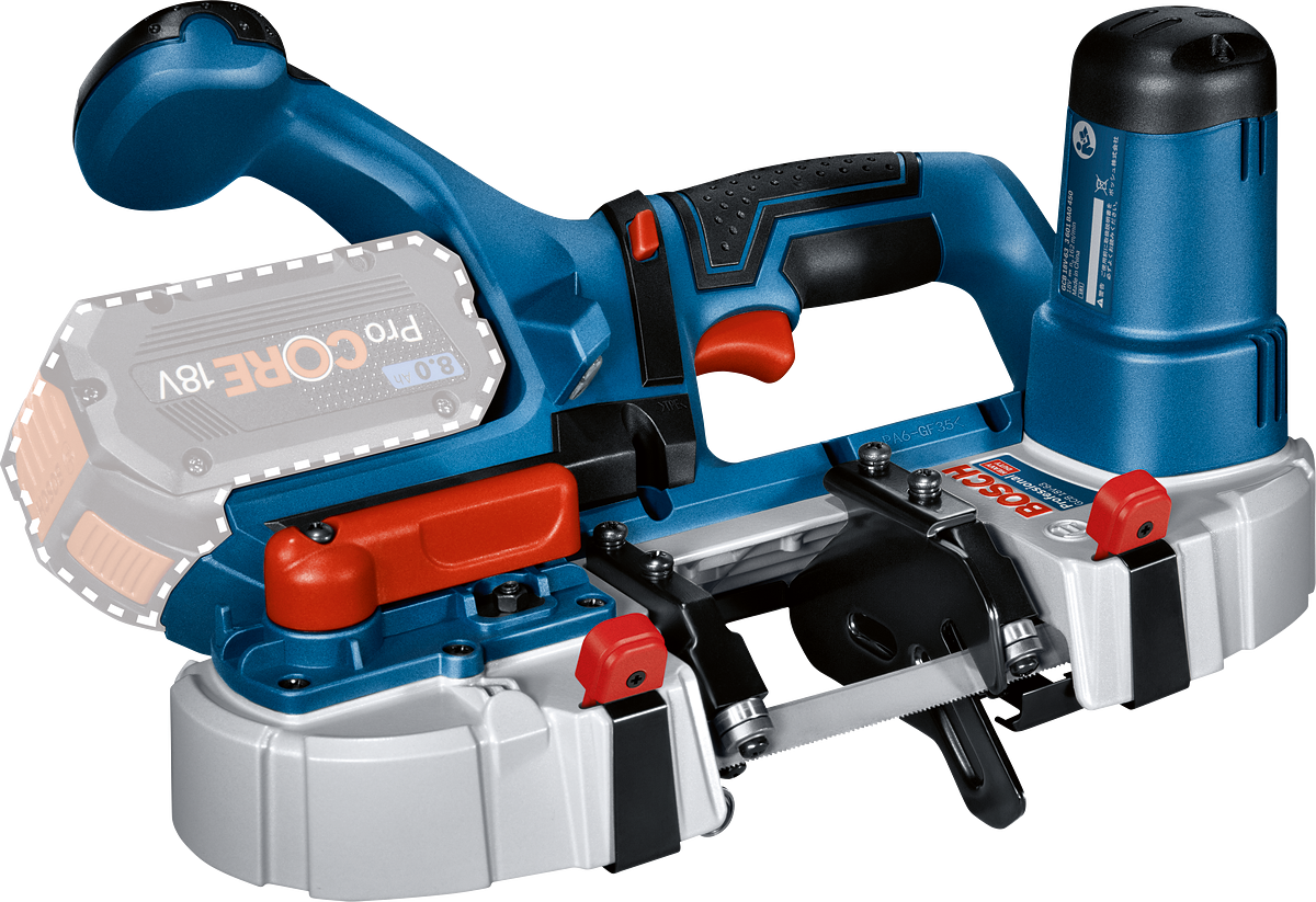 Bosch Professional  GCB 18V-63 (Solo) Akülü Bant Testere Makinesi