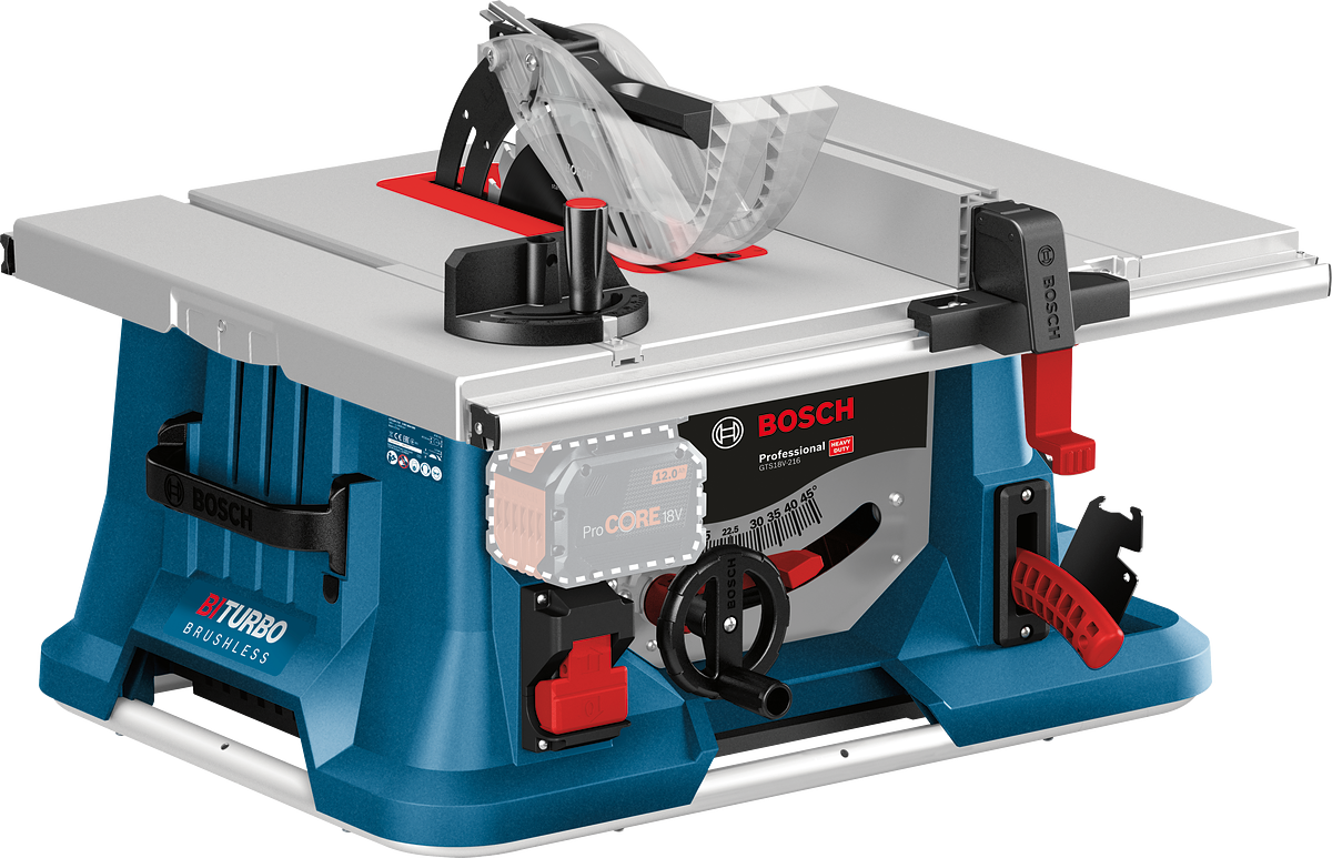 Bosch Professional GTS 18V-216 (Solo) Cordless Table Saw Machine