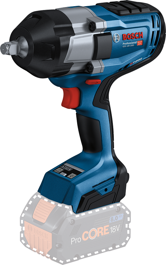 Bosch Professional GDS 18V-1000 (Solo) Cordless Impact Wrench