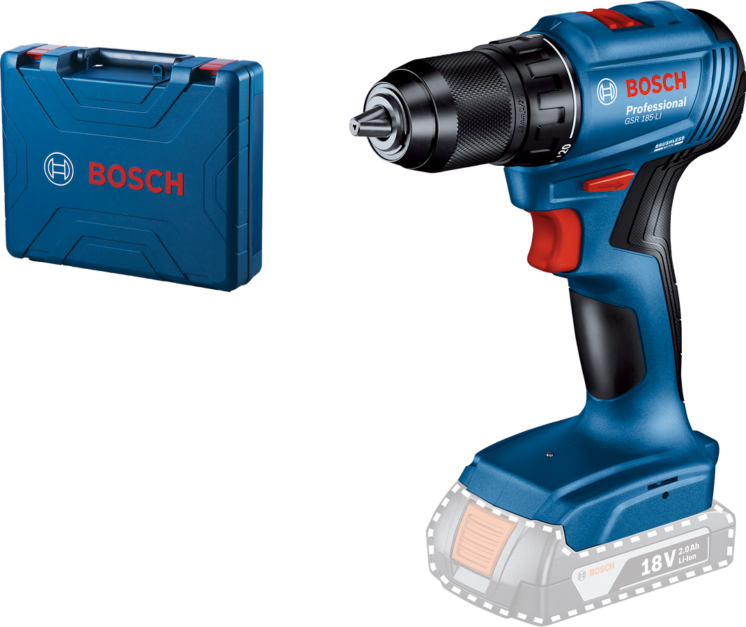 Bosch Professional GSR 185 LI SOLO Cordless Drill/Driver