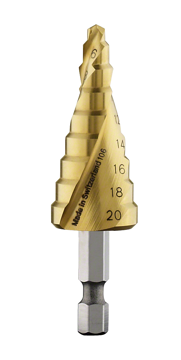 Bosch - HSS-TiN 9 Step Drill Bit 4-20 mm