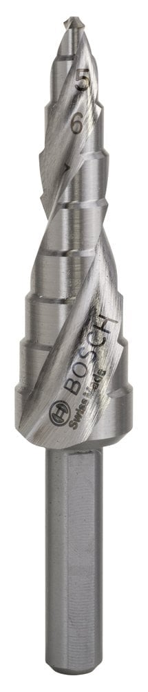 Bosch - HSS 9 Step Drill Bit 4-12 mm