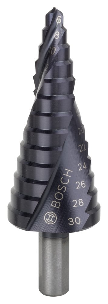 Bosch - HSS-AlTiN 13 Step Drill Bit 6-30 mm