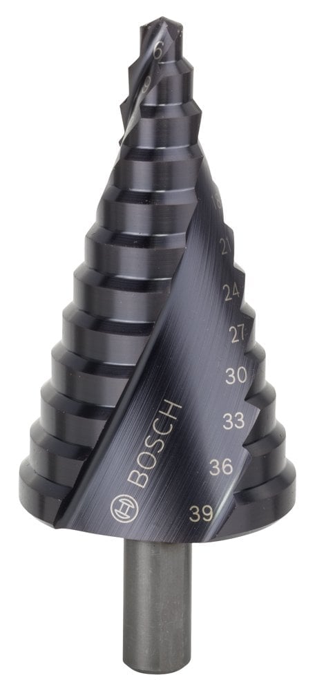 Bosch - HSS-AlTiN 12 Step Drill Bit 6-39 mm