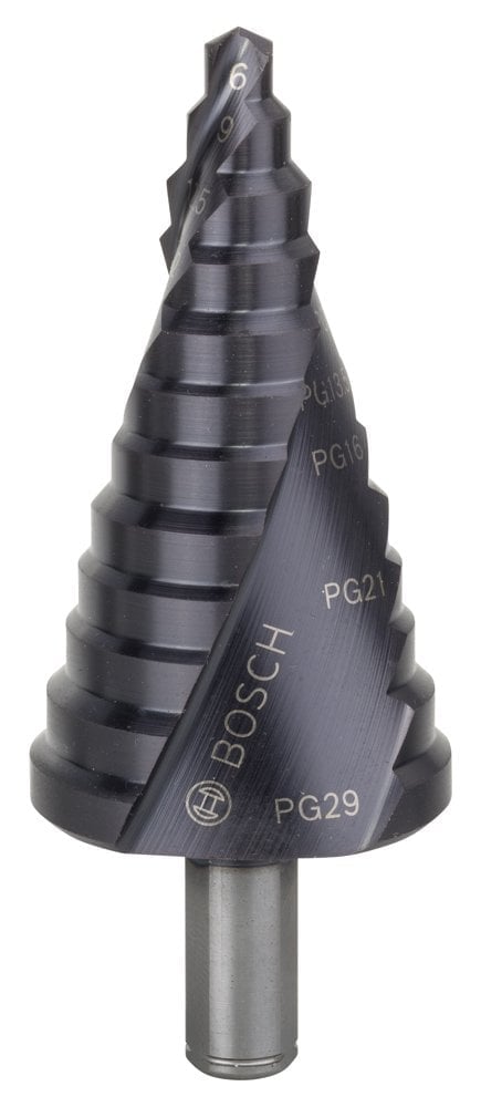 Bosch - HSS-AlTiN 12 Step Drill Bit PG7-29