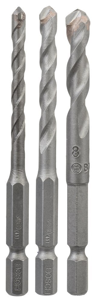 Bosch - Hexagonal Shank, HEX-9 Series Ceramic Drill Bit Set of 3 5-6-8 mm