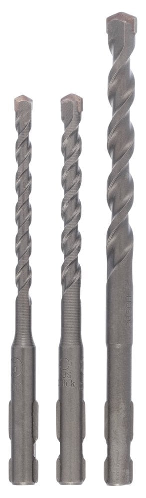 Bosch - Concrete Drill Bit Set for SDS-Quick, Uneo 5-6-8 mm