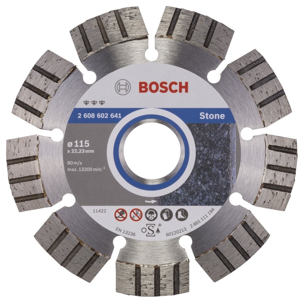 Bosch - Best Series Diamond Cutting Disc for Stone 115 mm