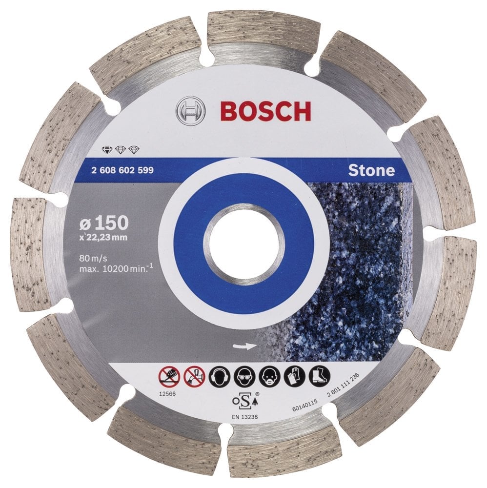 Bosch - Standard Series Diamond Cutting Disc for Stone 150 mm