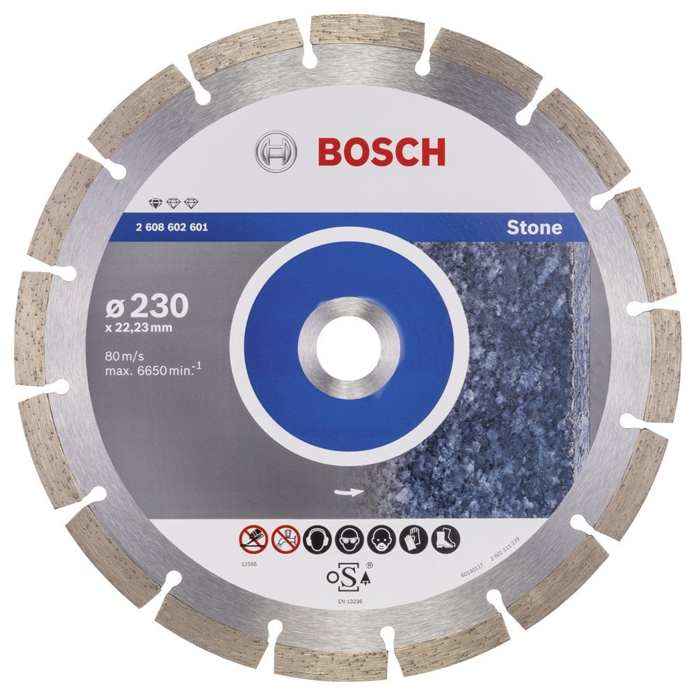 Bosch - Standard Series Diamond Cutting Disc for Stone 230 mm