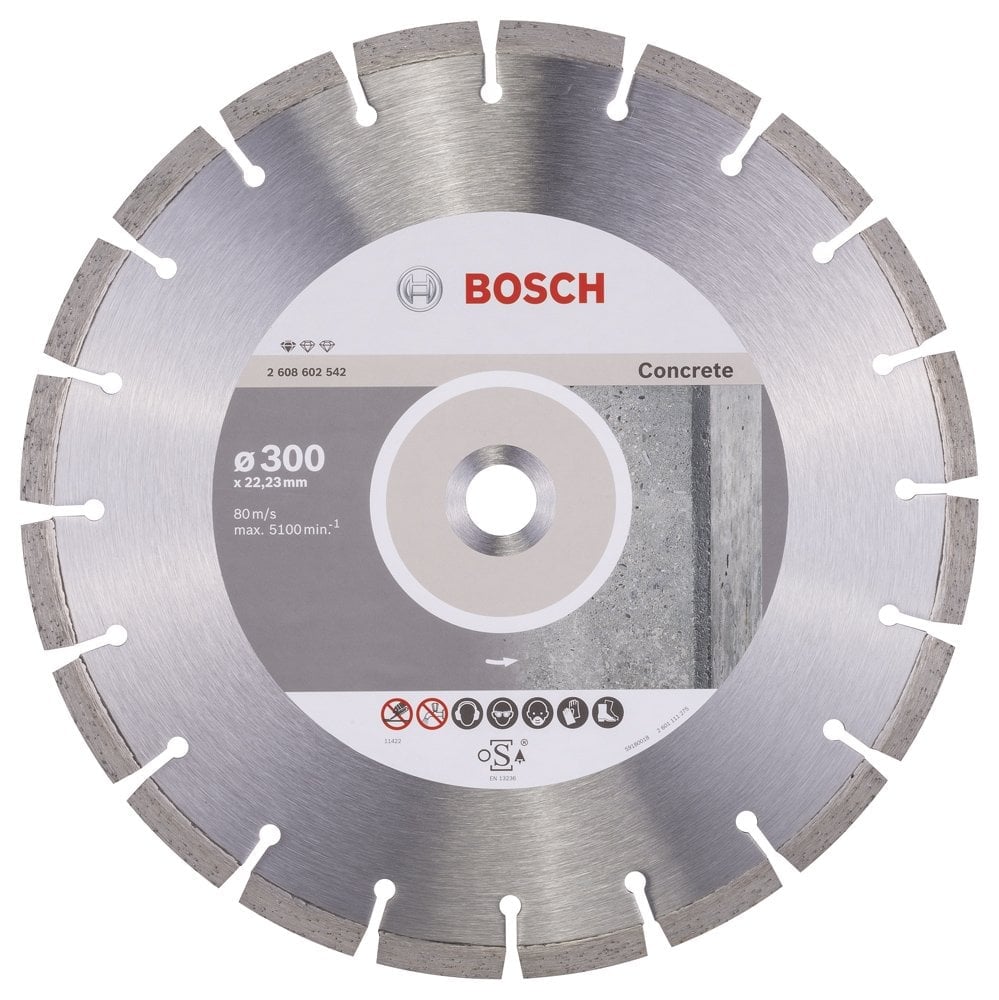 Bosch - Standard Seri Beton İçin Elmas Kesme Diski 300 mm