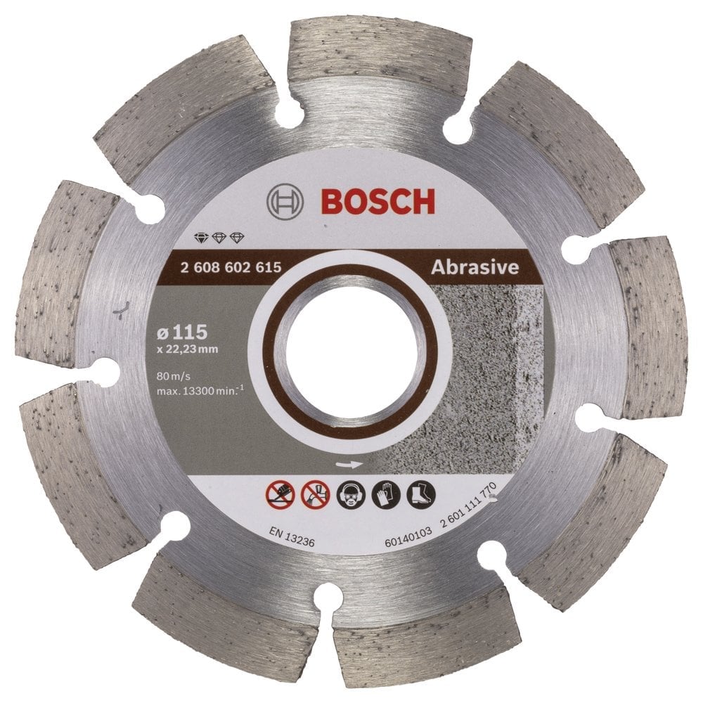 Bosch - Standard Series Diamond Cutting Disc for Abrasive Materials 115 mm