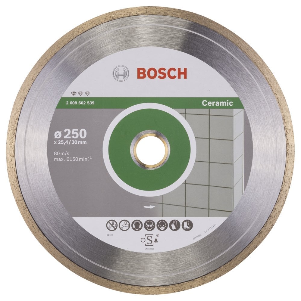 Bosch - Standard Series Diamond Cutting Disc for Ceramics 250 mm