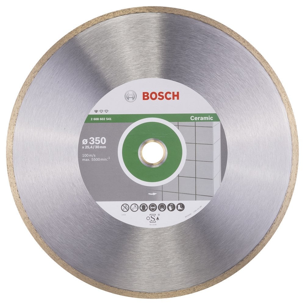 Bosch - Standard Seri Seramik İçin Elmas Kesme Diski 350 mm