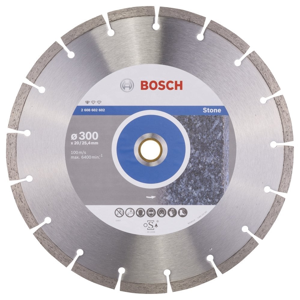 Bosch - Standard Series Diamond Cutting Disc for Stone 300 mm