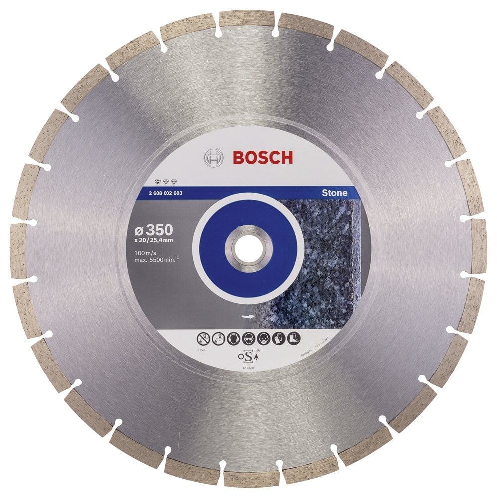 Bosch - Standard Series Diamond Cutting Disc for Stone 350 mm