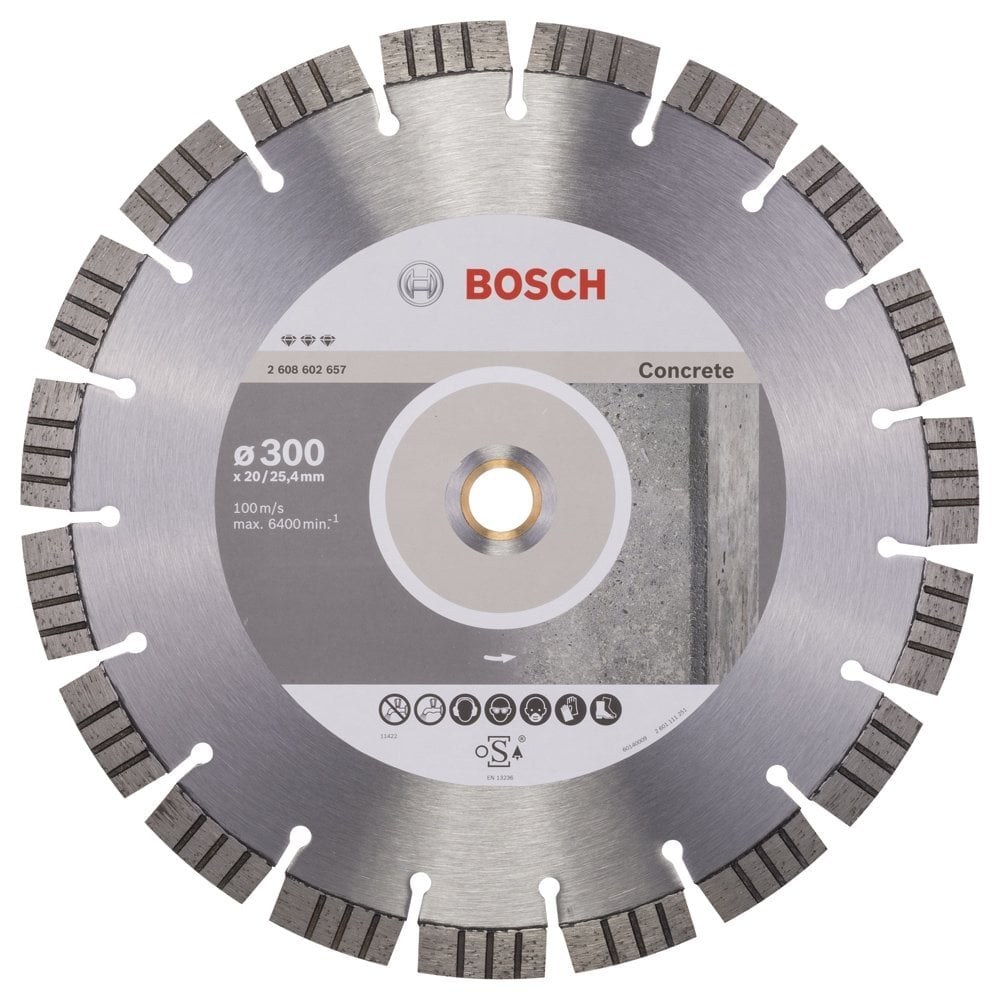 Bosch - Best Serisi Beton İçin Elmas Kesme Diski 300 mm