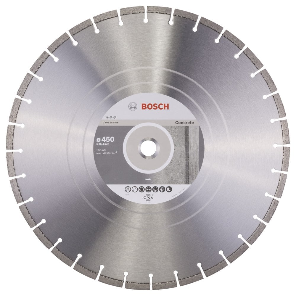 Bosch - Standard Series Diamond Cutting Disc for Concrete 450 mm