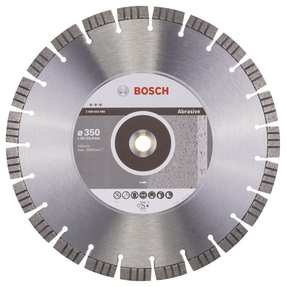 Bosch - Best Series Diamond Cutting Disc for Abrasive Materials 350 mm