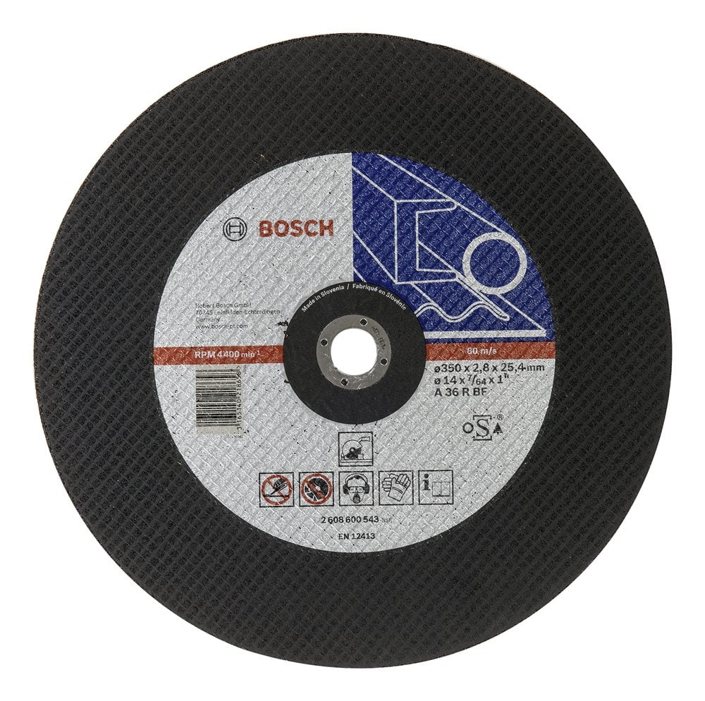 Bosch - 350*25.40*2.8 mm Expert Series Flat Metal Cutting Disc (Stone)