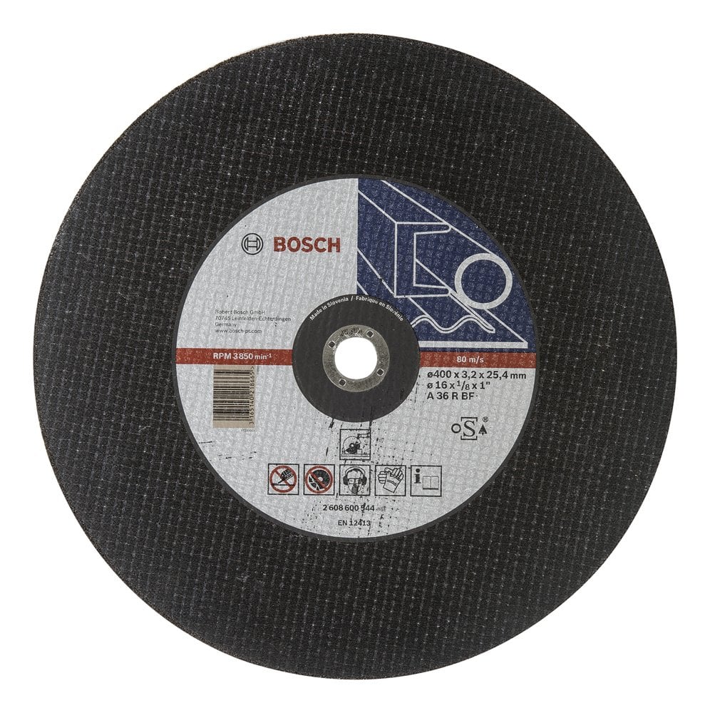 Bosch - 400*25.40*3.2 mm Expert Series Flat Metal Cutting Disc (Stone)