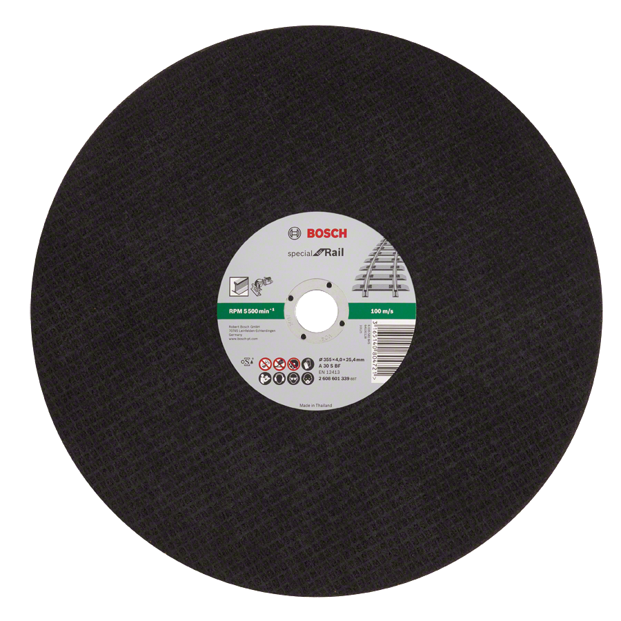 Bosch - Special Cutting Disc for 355*4.0 mm Rail Cutting