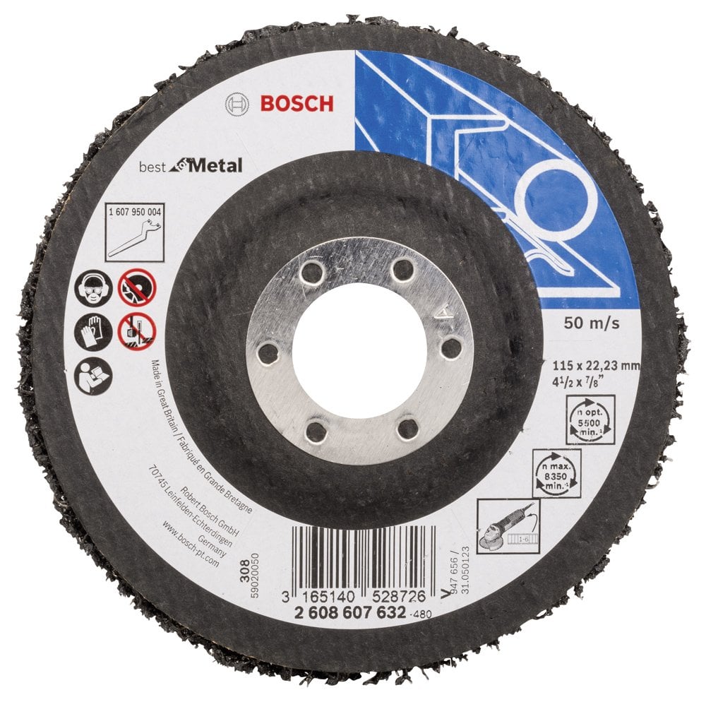 Bosch - 115 mm Best Series Metal Felt