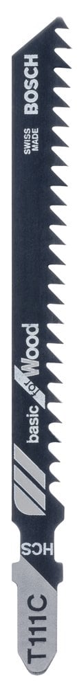 Bosch - Economic Series T 111 C Jigsaw Blade for Wood - Pack of 100