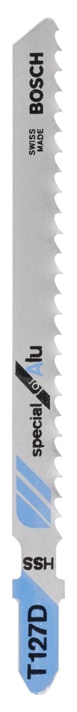 Bosch - T 127 D Jigsaw Blade for Aluminum - Pack of 100