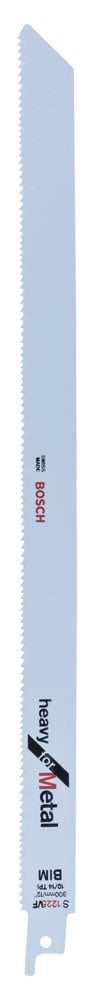 Bosch - Heavy Series Sabre Saw Blade for Metal S 1225 VF - 5 pcs