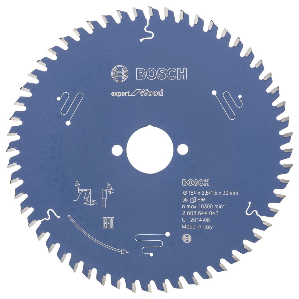 Bosch - Expert Series Circular Saw Blade for Wood 184*30 mm 56 Teeth