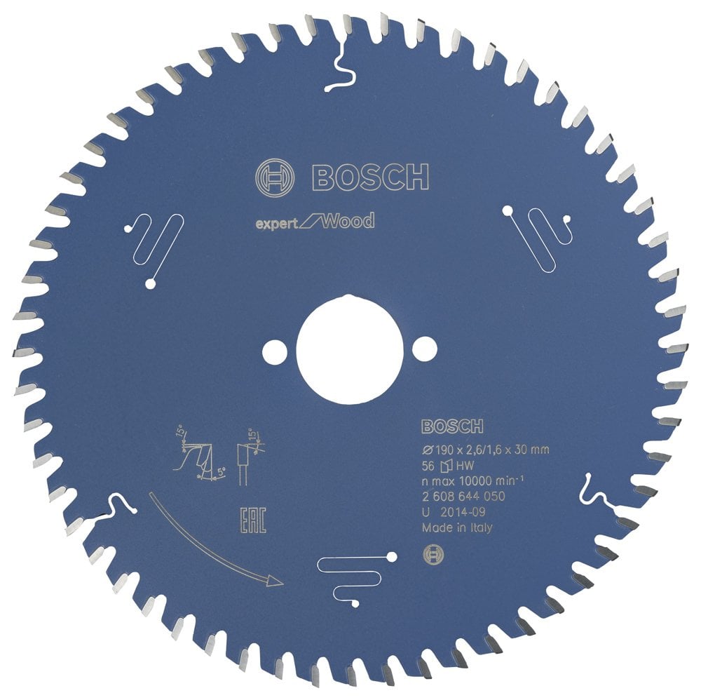 Bosch - Expert Series Circular Saw Blade for Wood 190*30 mm 56 Teeth