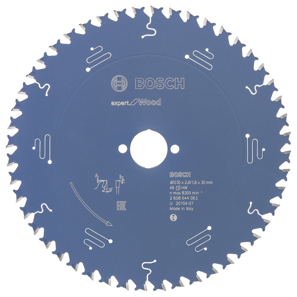 Bosch - Expert Series Circular Saw Blade for Wood 230*30 mm 48 Teeth