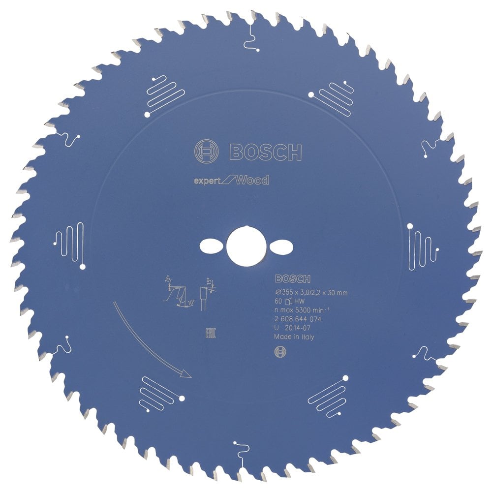 Bosch - Expert Series Circular Saw Blade for Wood 355*30 mm 60 Teeth