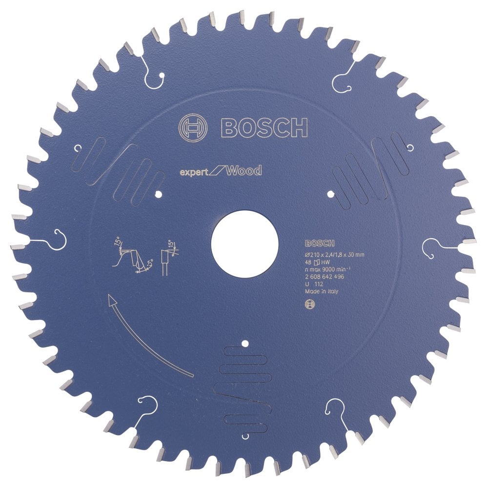 Bosch - Expert Series Circular Saw Blade for Wood 210*30 mm 48 Teeth