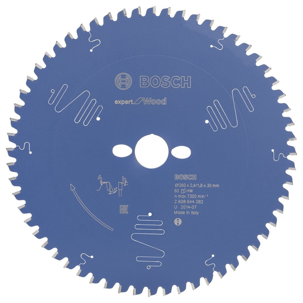 Bosch - Expert Series Circular Saw Blade for Wood 260*30 mm 60 Teeth